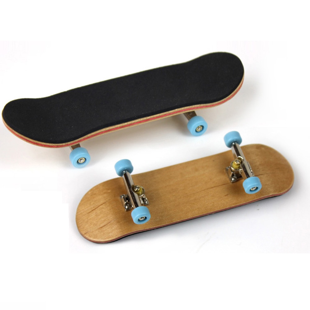 Houten Toets Professionele Vinger Skateboard Hout Basic Fingerboards Met Lagers Wiel Foam Tape Set Vinger Skateboards