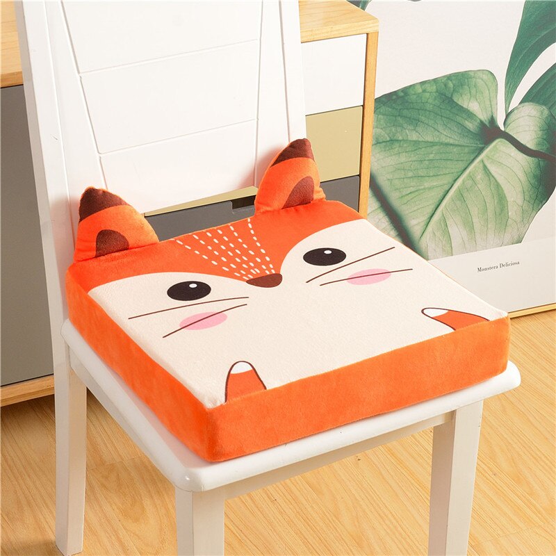 Baby Eetkamerstoel Booster Kussen Verwijderbare Kids High Chair Seat Pad Stoel Verhooging Kussen Kind Stoel Verhogen Seat: Oranje