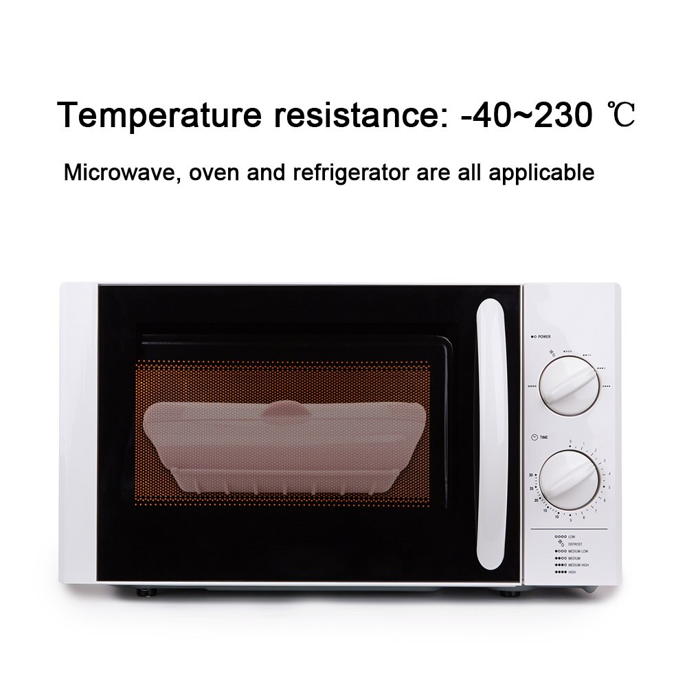 Silicone cozinhado peixe tigela microondas vapor com tampa cozinhar ferramentas de cozinha gadgets