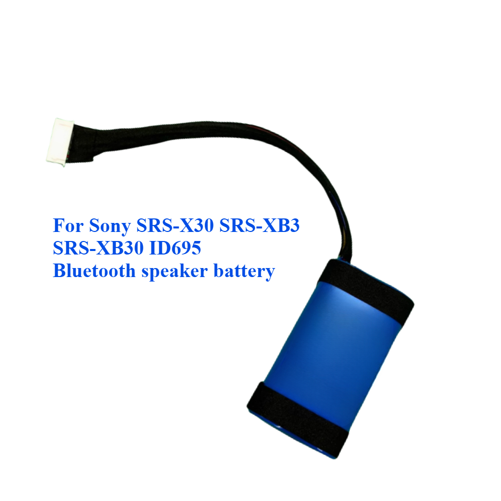 Para Sony SRS-XB13 XB12 XB10 XB31 XB32 HG1 HG2 HG10 ST-06 06S X3 XB2 XB01 XB20 XB40 XB41 XB43 SF-08 02 Bateria de alto-falante Bluetooth: Rosa