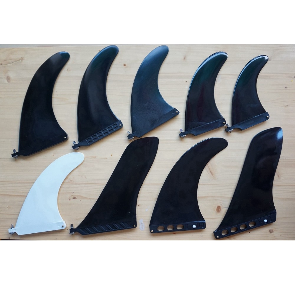 Longboard Fin Center Fin Center Sup Board Fin Surf 10'' 9'' 8'' 7.5'' 6.5'' centre fins Touring Fins FCS II Style Single Fin