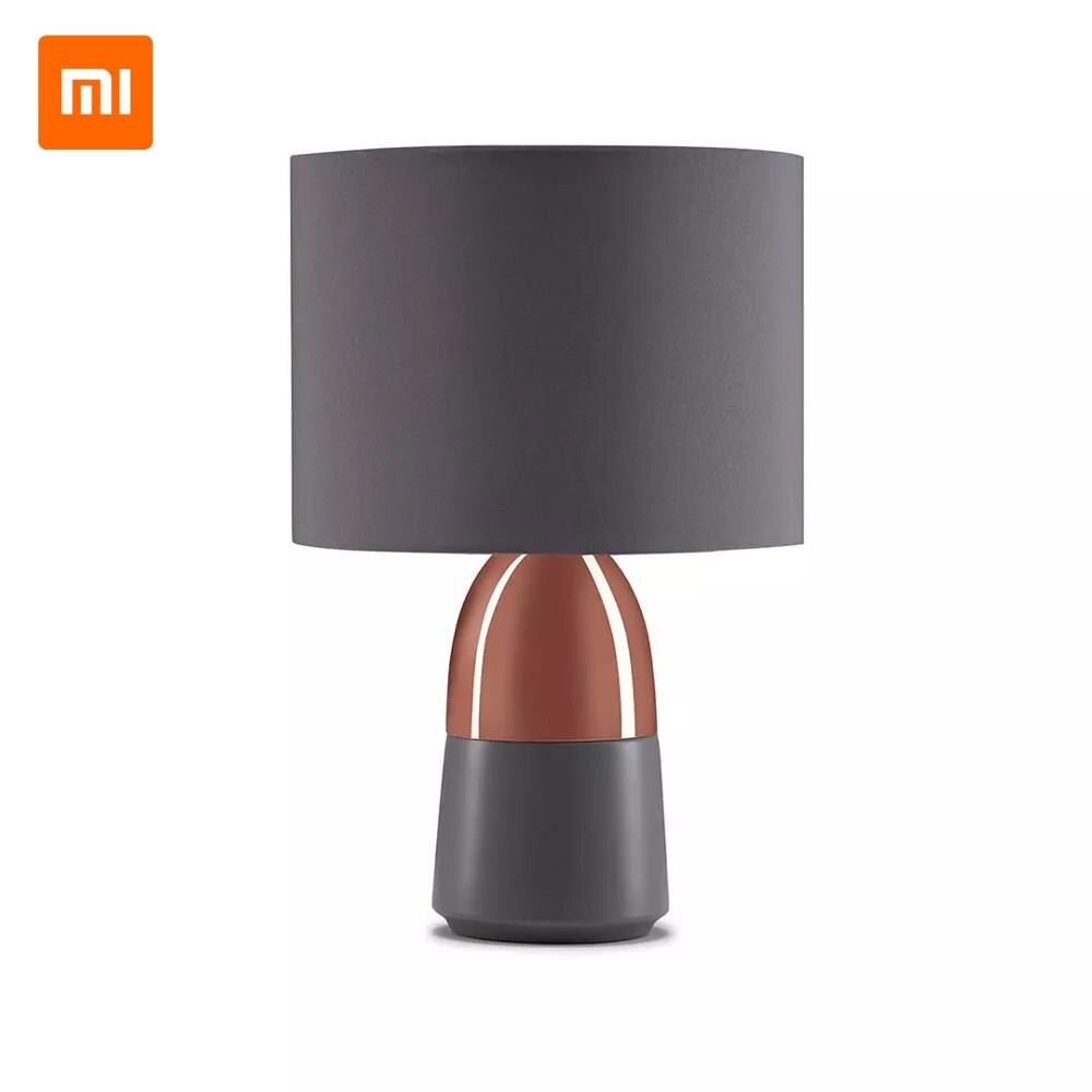 Xiaomi Youpin LED berühren Nacht lampe Kristall Tisch Lampen Für Schlafzimmer Wohnzimmer LED Nacht Lampe Kunst Moderne Bett Lampe: rose gold