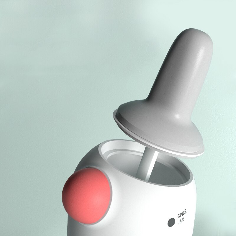 Plastic Small Spice Jar Dispenser Cooking Spoon Top Seal Spice Jar Set Organizer Pepper Salero De Cocina Kitchen Utensils OC50TL