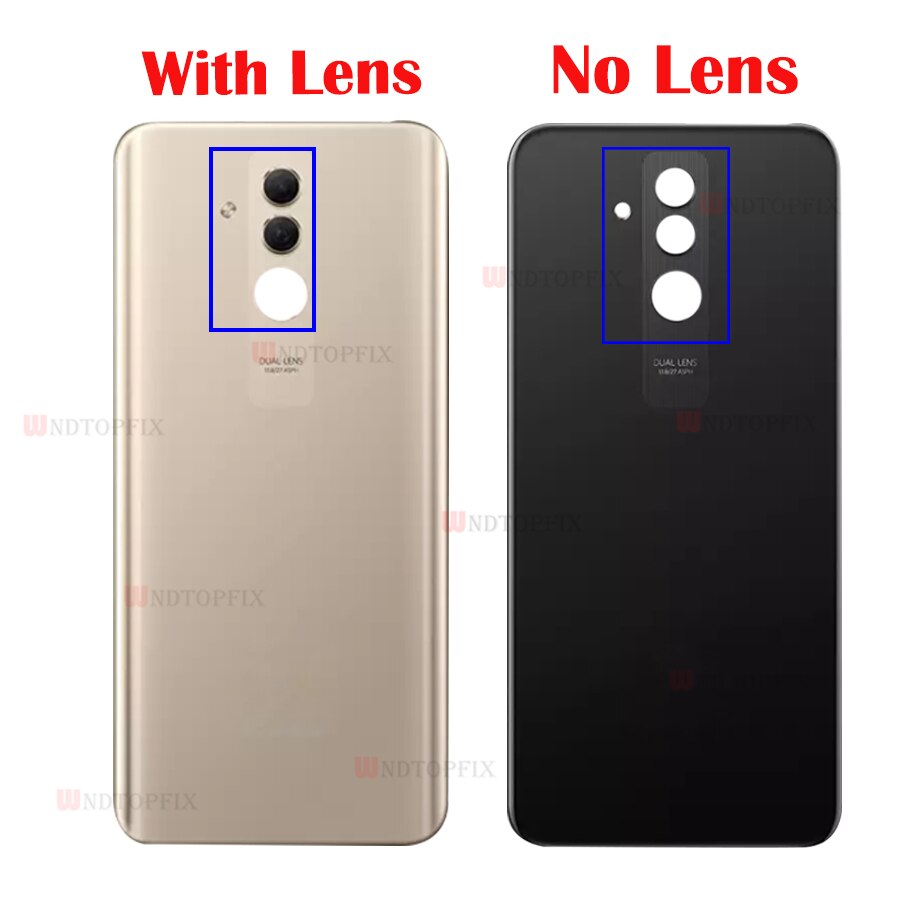 Neue Für Huawei Mate 20 Lite Batterie Abdeckung Zurück Glas Panel Hinten Tür Gehäuse Case-Mate 20 Lite Batterie Abdeckung 20 Lite Ersetzen