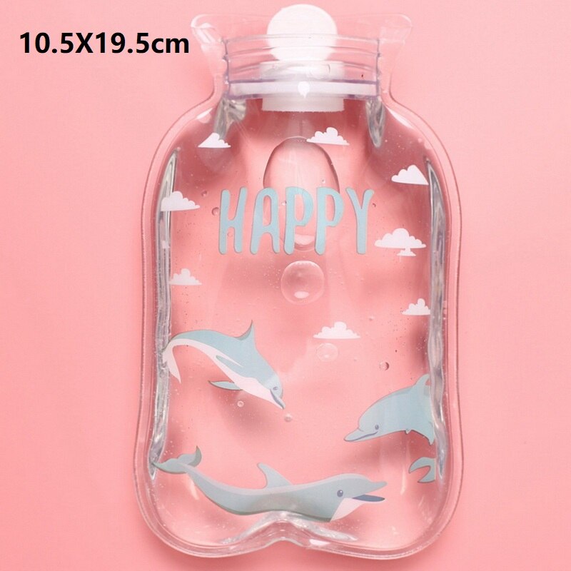 2000ml Water Bottle Knitted Cover Solid Color Water-filled Bag Cloth Cover Hand Warmer Winter Soft Water Bottle: G255869