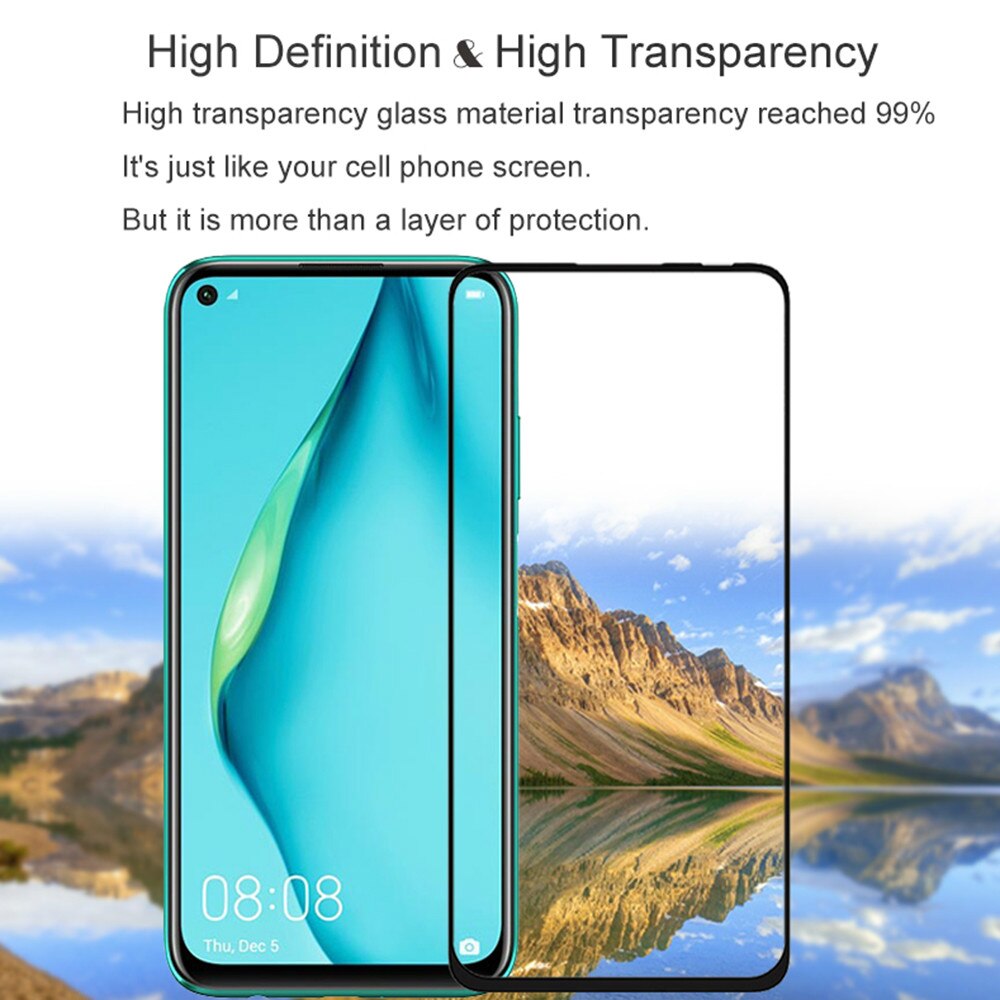 2 w 1 szkło hartowane dla huawei p40 lite osłona ekranu huawei p 40 światło p40 lite 40 lite p40 lite e p40 ekran