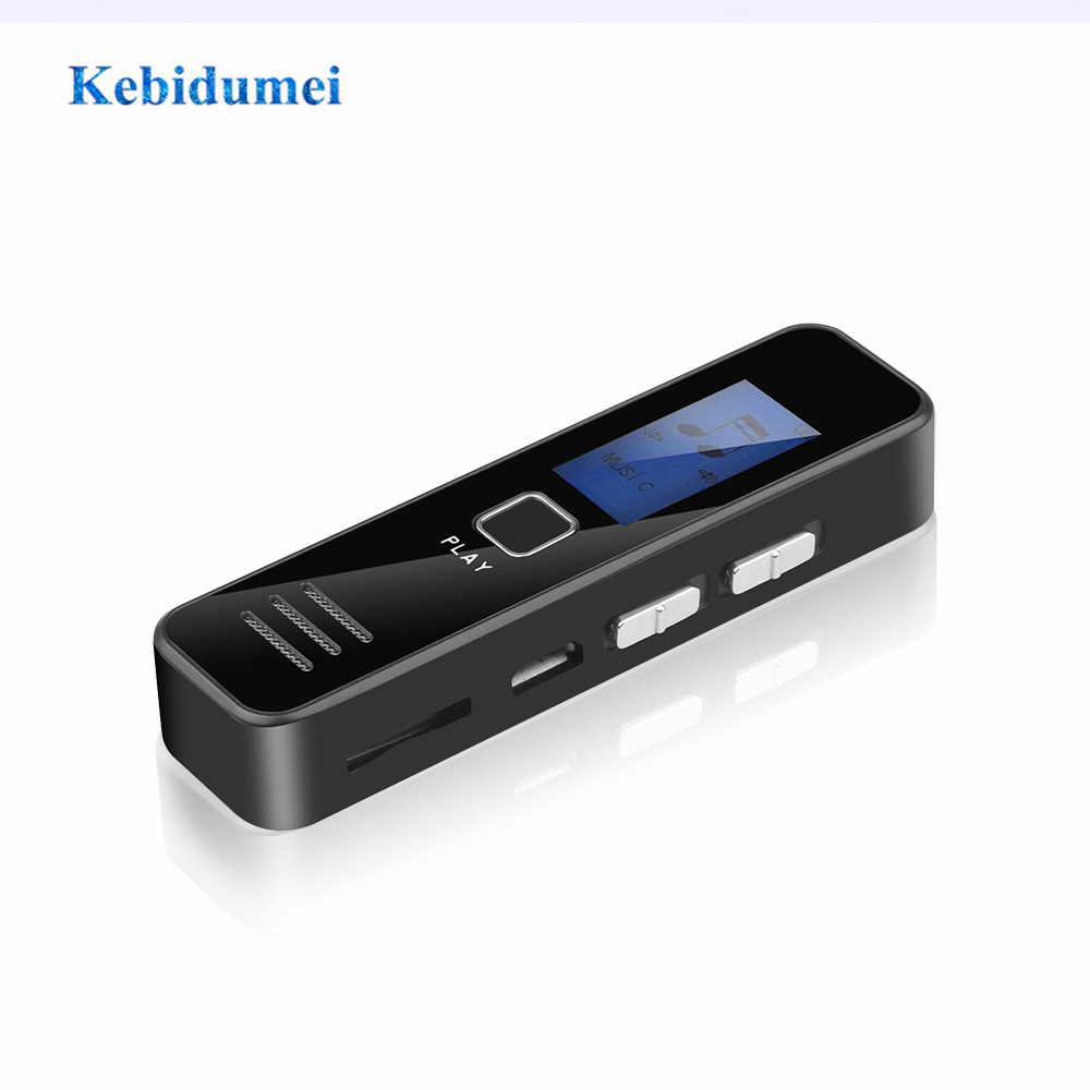 Kebidumei SK-007 Digitale Voice Recorder MP3 Speler Ondersteuning 32GB TF Card Professionele Dictafoon 20 uur Opnametijd