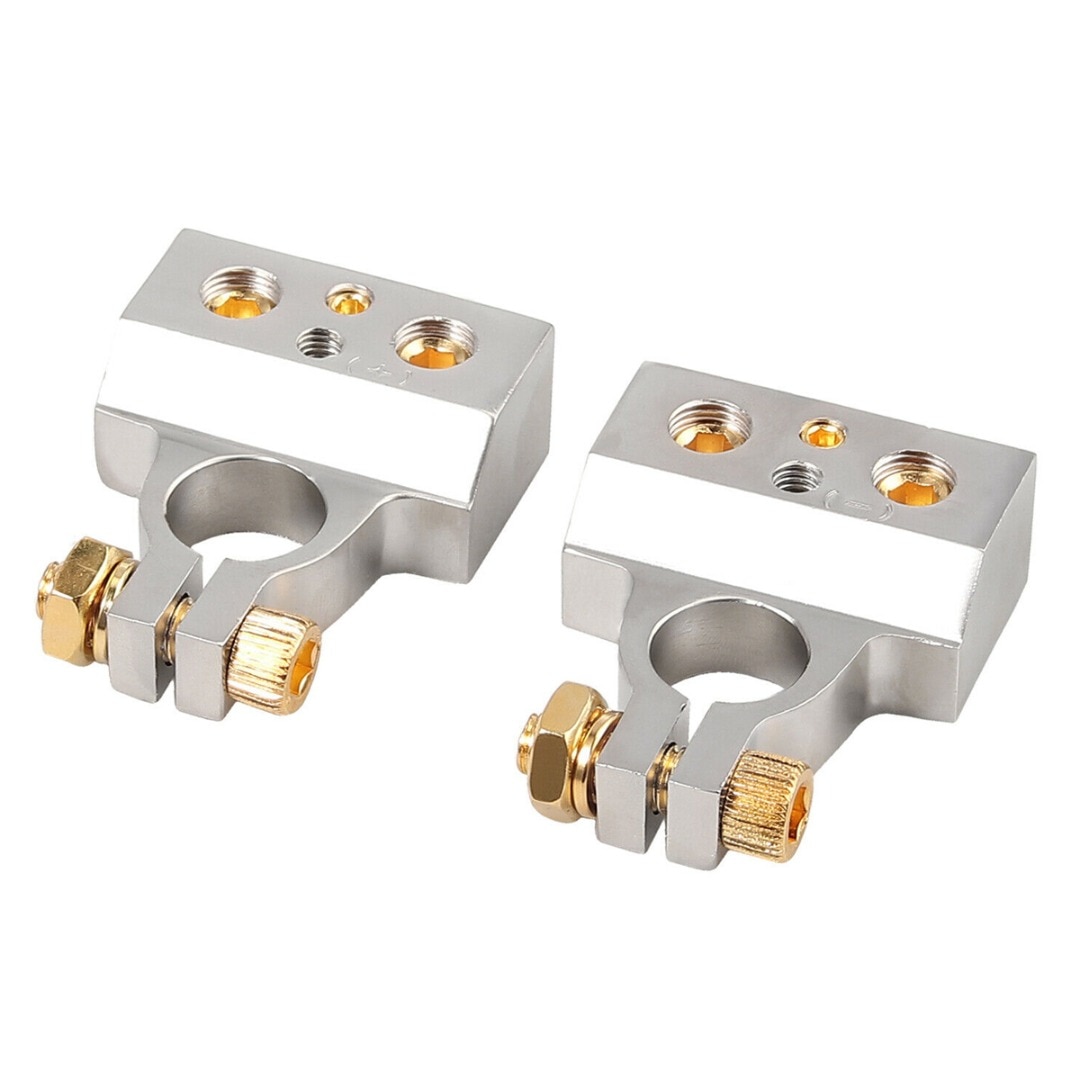 2pcs Battery Connector Quick Disconnect Battery Cable Ends Connector Car Battery Terminals Connector Switch Clamps