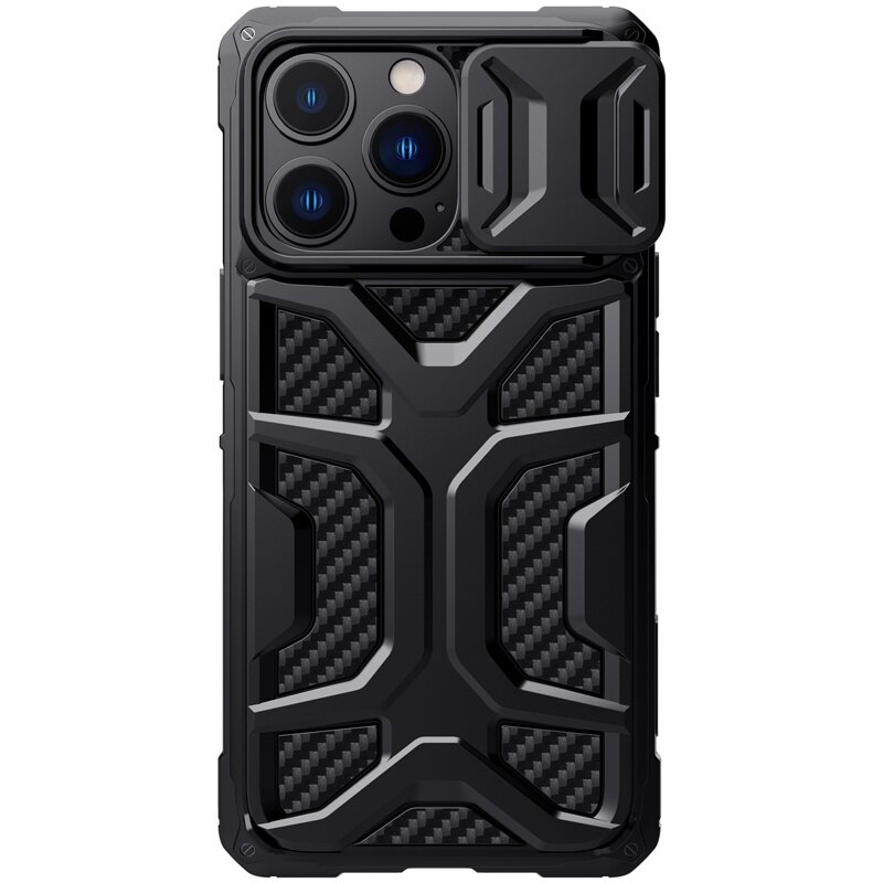 Nillkin Avonturier Case Voor Iphone 13 Pro Max Schokbestendig Airbag Case Outdoor Sport Tpu + Pc Zware Camera Bescherming Terug cover: For iPhone 13 / Black