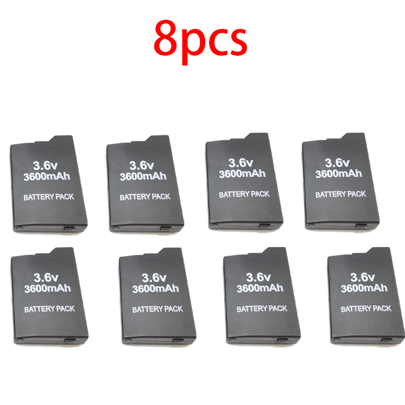 Batteria di backup 3600mAh per SONY PSP 2000 Console di gioco portatile Batterie di backup per SONY PS Lite PSP-2000 PSP-3000 PSP-3004 Nuovo: Giallo