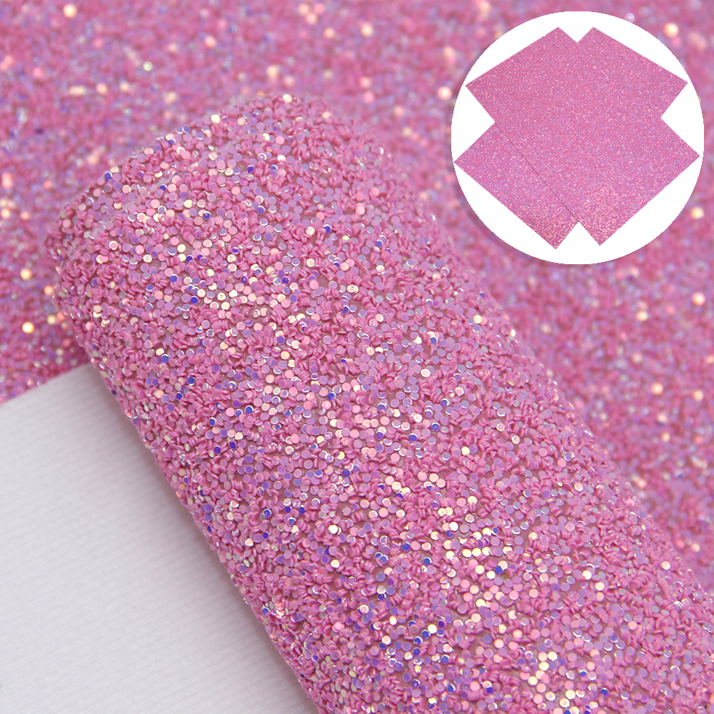 Cuir synthétique à paillettes épais 20*34cm AB | Matériel de bricolage fait main pour la fabrication de boucles d'oreilles événements à la maison, 1Yc7188: 1089691001