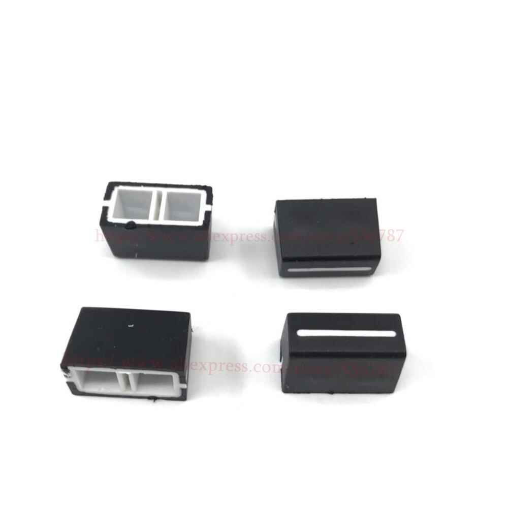 20 unids/lote pomo de Color negro Faders gorra de potenciómetro de deslizamiento recto para Allen & heat XONE: DB2 DB4 92 23C