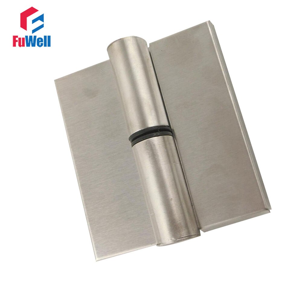 2pcs Stainless Steel Door Hinges Automatic Close for Restroom Patrition Public Toilet Door Hinge