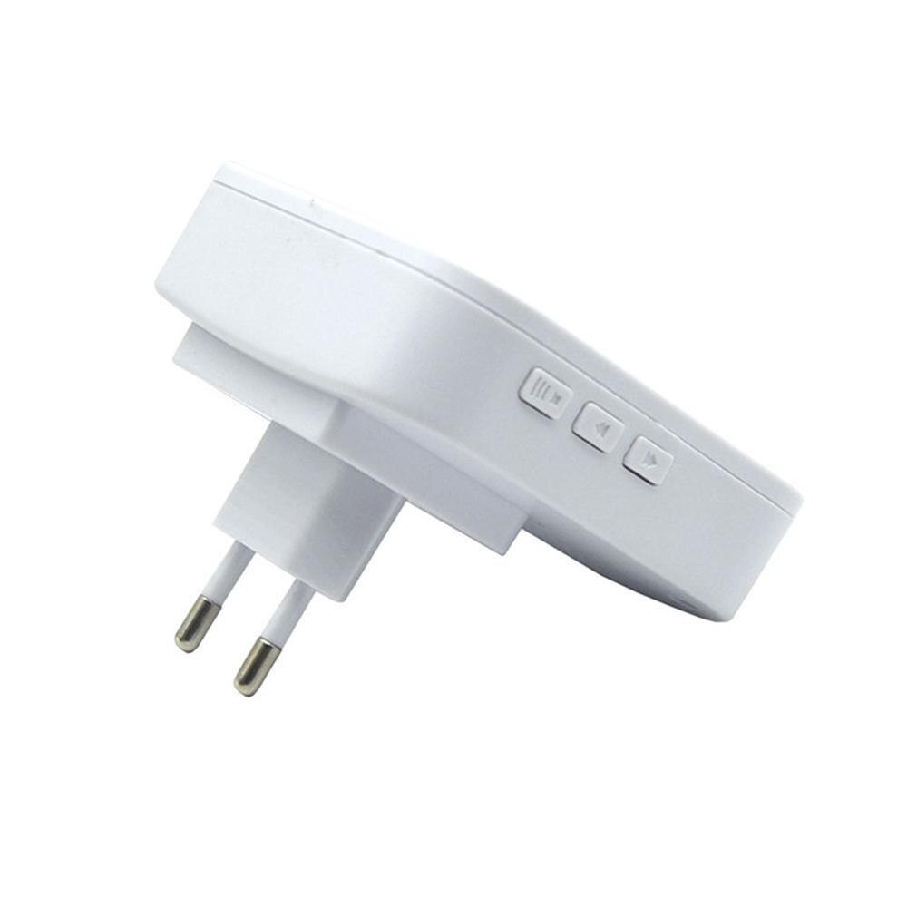 Indoor Doorbell Smart Wireless WiFi Indoor Doorbell Door Plug Receiver Ding Bell UK/EU/US dong J9L1