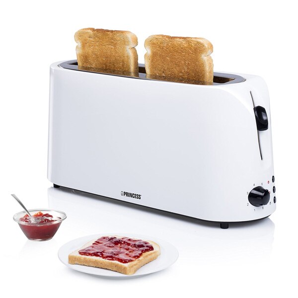 Toaster Princess 142330 blanco frío 1000W blanco