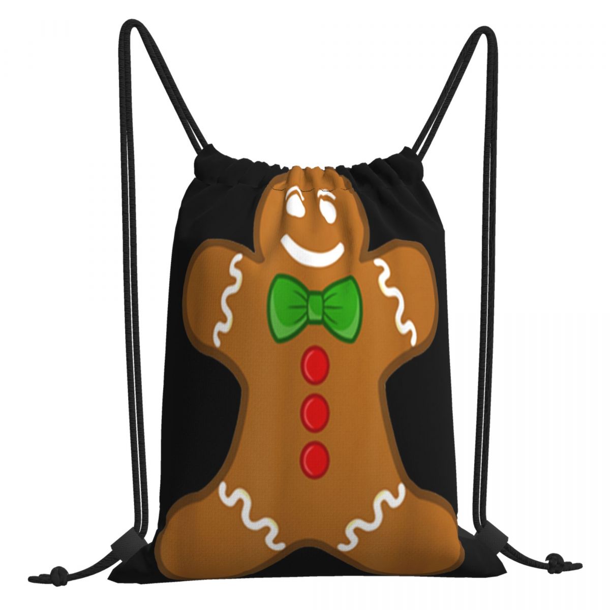 Awesome Gingerbread Man Kerst Cookie Bakken Volwassen Comfortabele Tassen Rugzak Tas