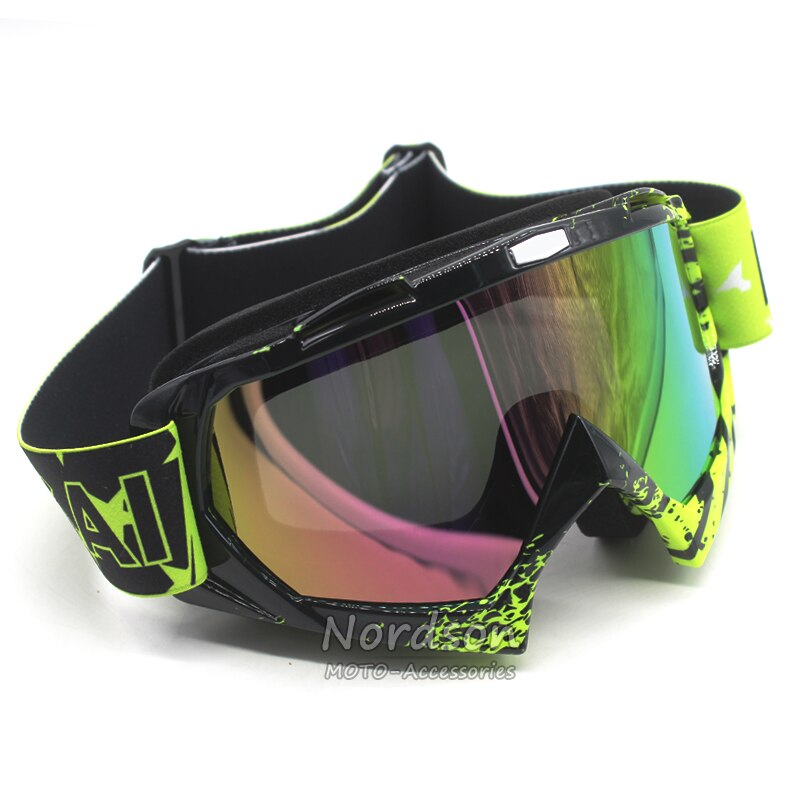 Nuoxintr man/vrouwen Motorcycle goggles bril fietsen eye ware MX off Road helmen goggles Sport gafas voor motorfiets