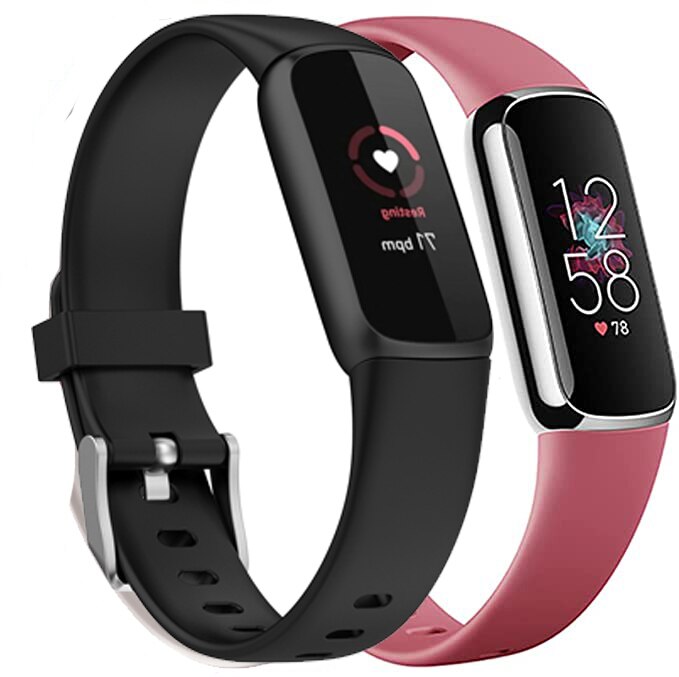 Bracelet de Luxe en Silicone souple pour Fitbit, accessoires pour montre connectée: 7