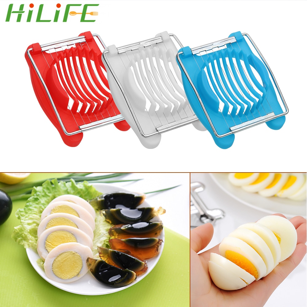 HILIFE Manual Food Processors Egg Slicers Chopper Staainless Steel Fruit Cutter Egg Tools Kitchen Tools Gadgets