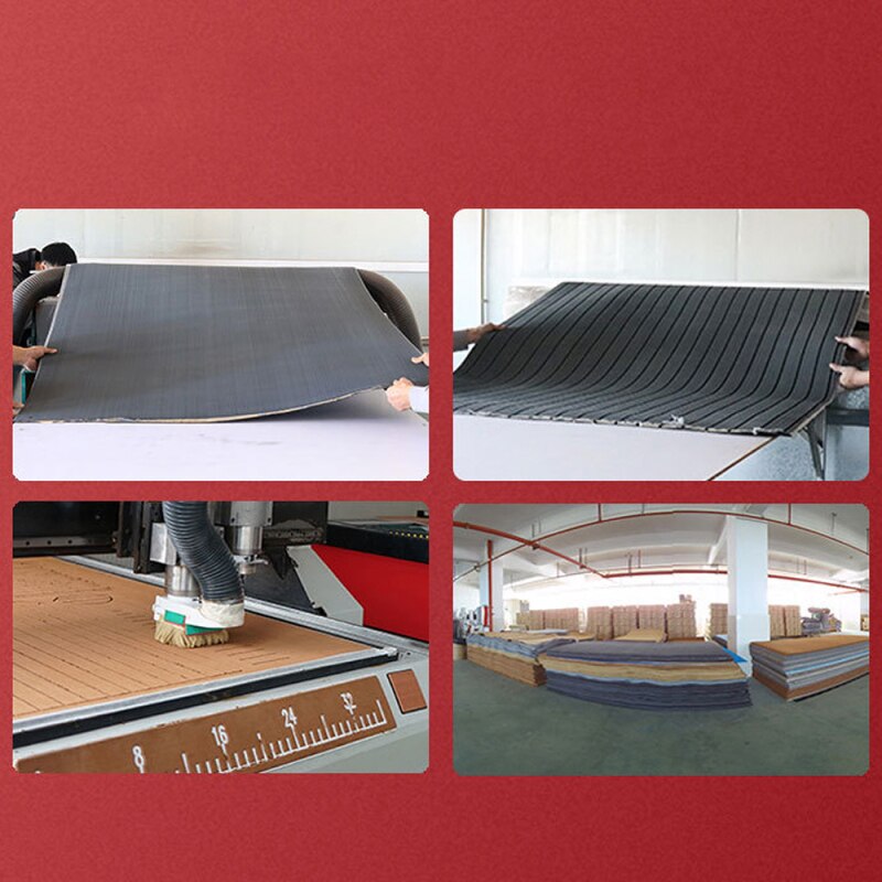 1PC Yacht Marine Floor Edge Protection Corner Fitting Yacht Boat Deck Anti-slip EVA Marine Motorboat Edge Trim