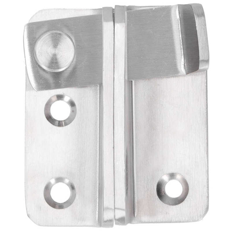 2 Sets Manual Door Bolt Stainless Steel Punch-Free Bolt Lock Wardrobe Bathroom Door Accessories
