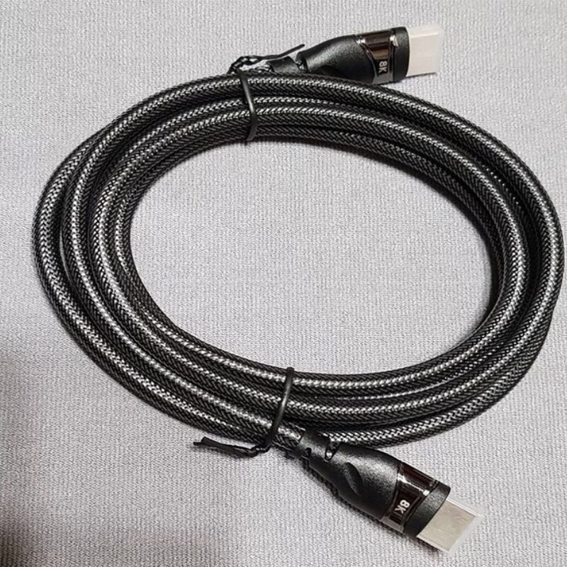 HDMI Cable HDMI to HDMI 2.1 4K @120HZ 8K @60HZ RGB Ycbcr4:4:4 48Gbps cable for PS4 TVbox 8K Splitter Switch Box Extender 3M HDMI: 8K002 / 1m