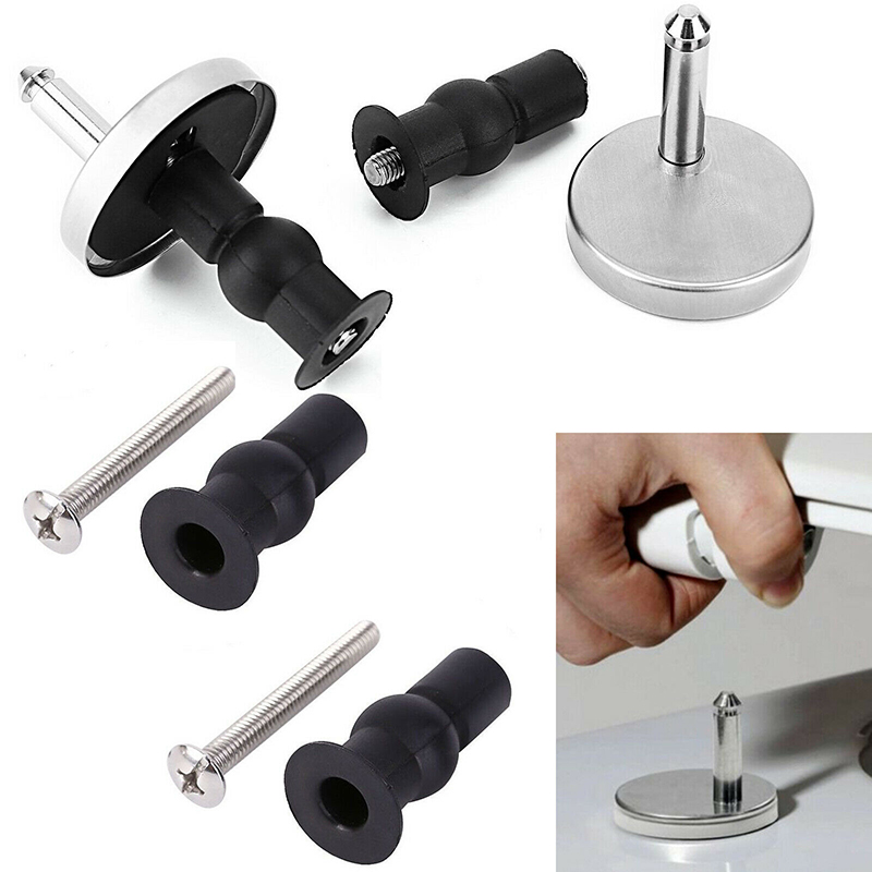 1Pack Badkamer Wc-deksel Scharnier Thuis Toilet Seat Cover Scharnier Fittingen Toiletbril Scharnier Fittingen Quick Release Scharnieren