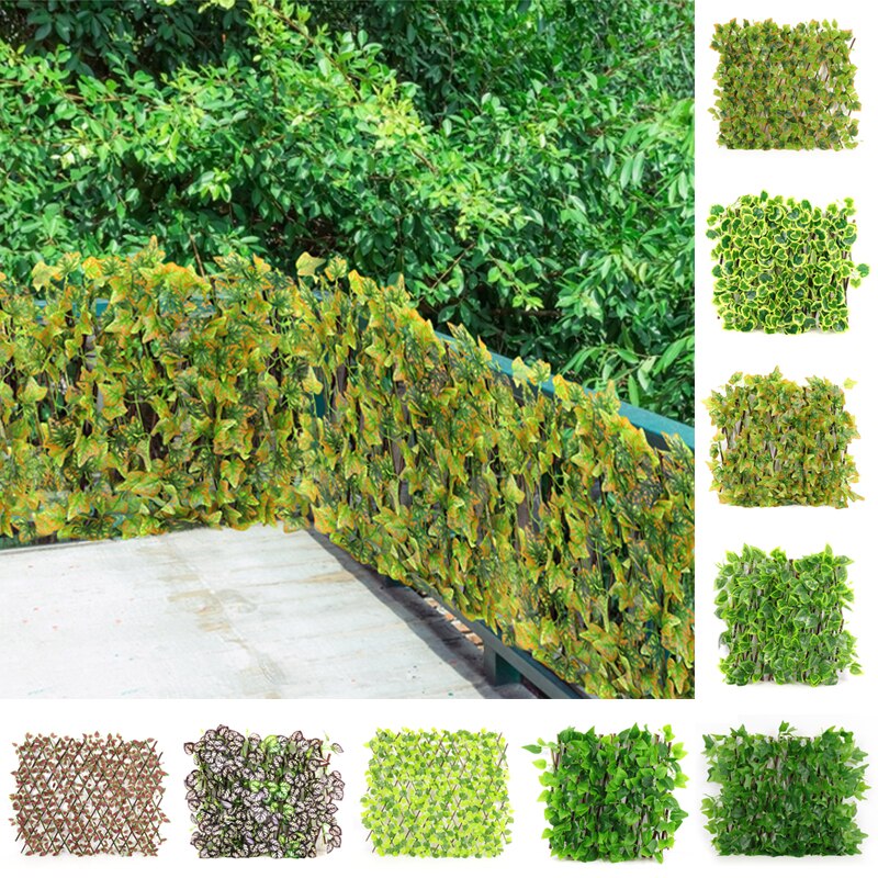 Haie Artificielle Brise-vue En Feuilles De Laurier – 1m X 3m – Pour Balcon, Clôture, Intimité – Avec 30 Attaches Vertes