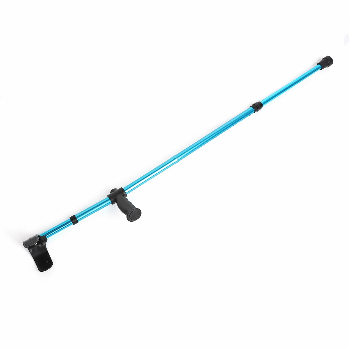 1/2 stk justerbar underarm albue underarm krykker vandrestok letvægts foldestokke aluminium trekking vandrestave
