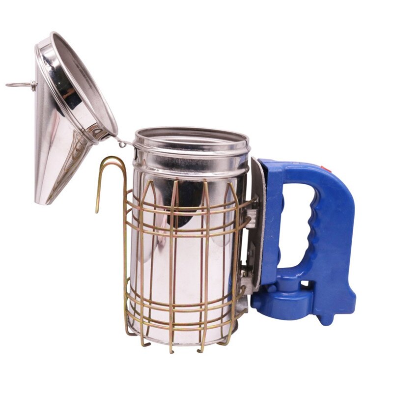 1 pcs Bee smokers Beekeeping tool Beekeeper dedicated to the apiary Aluminum and Stainless steel Bee tool Batteries not included