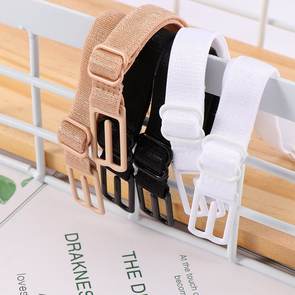 2pcs/lot Double-Shoulder Strap Slip-Resistant Belt Buckle Shoulder Strap Bra Non-Slip Back Bra Strap Holder Adjustable