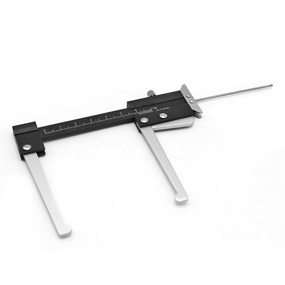 Brake Disc Thickness Measuring Vernier Caliper Car Tyre Plate Wear Depth Gauge Ruler Practical Test Hand Tool