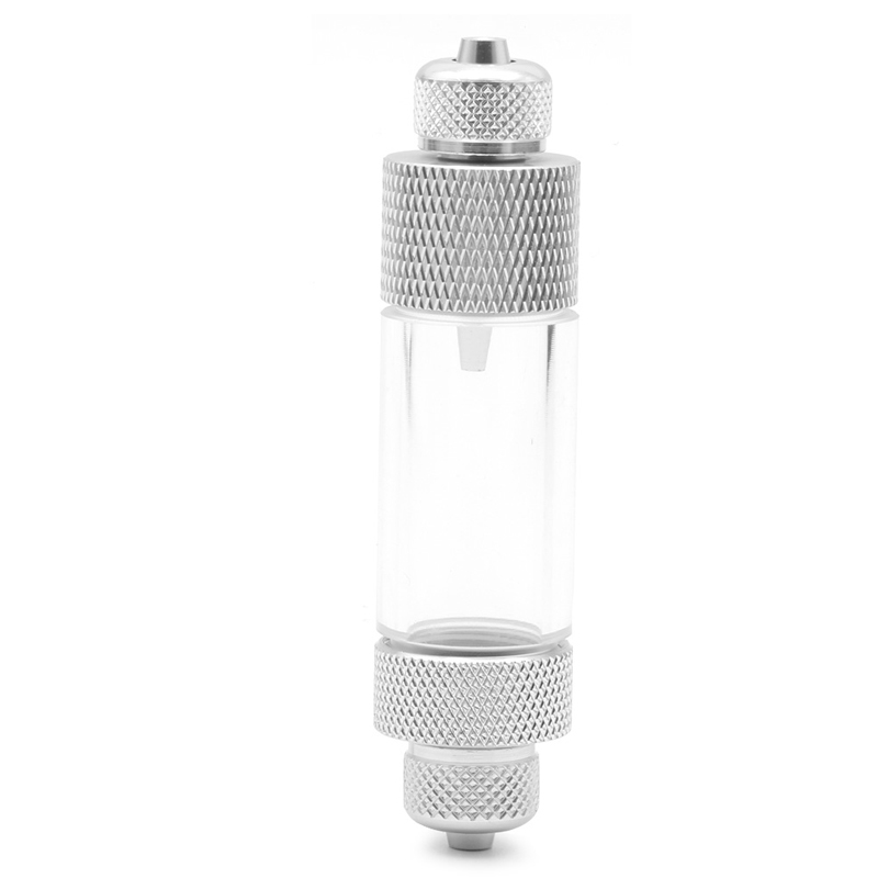 Aquarium Terugslagklep-Regulator Diffuser CO2 Bubble Counter Single/Dual Hoofd: Dual- Head