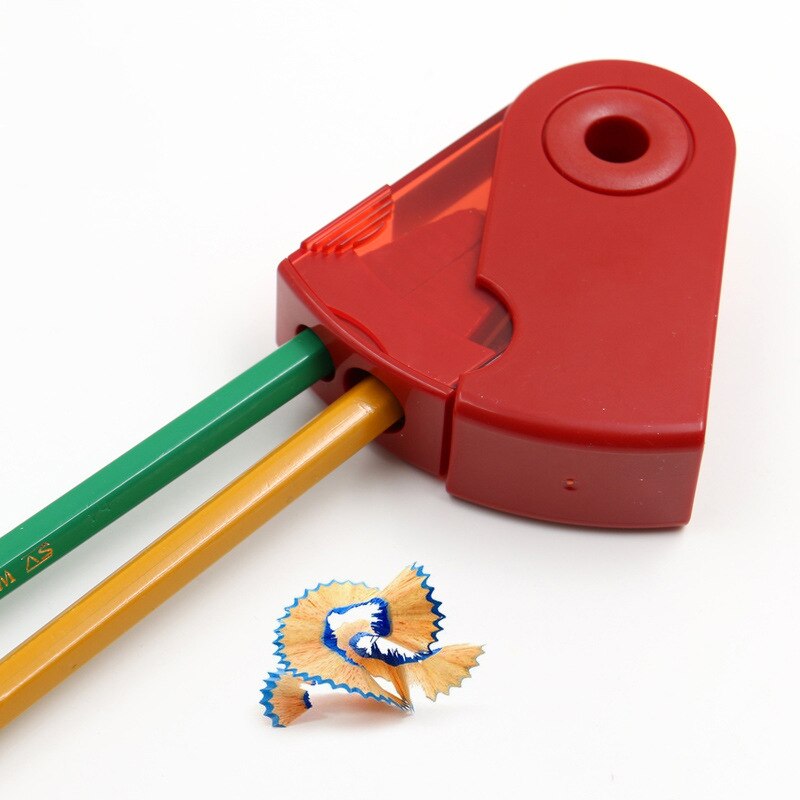 Pencil Sharpener Manual pencil sharpner Office And School Supplies Sharpeners Cute Stationary Gadgets OCT007 color random