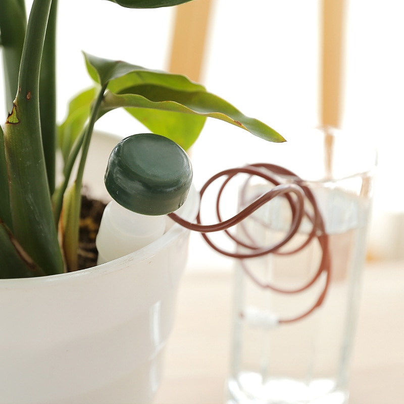 1 pieza de herramientas creativas de jardinería plantas de interior sistema automático de riego por goteo herramienta de riego automático