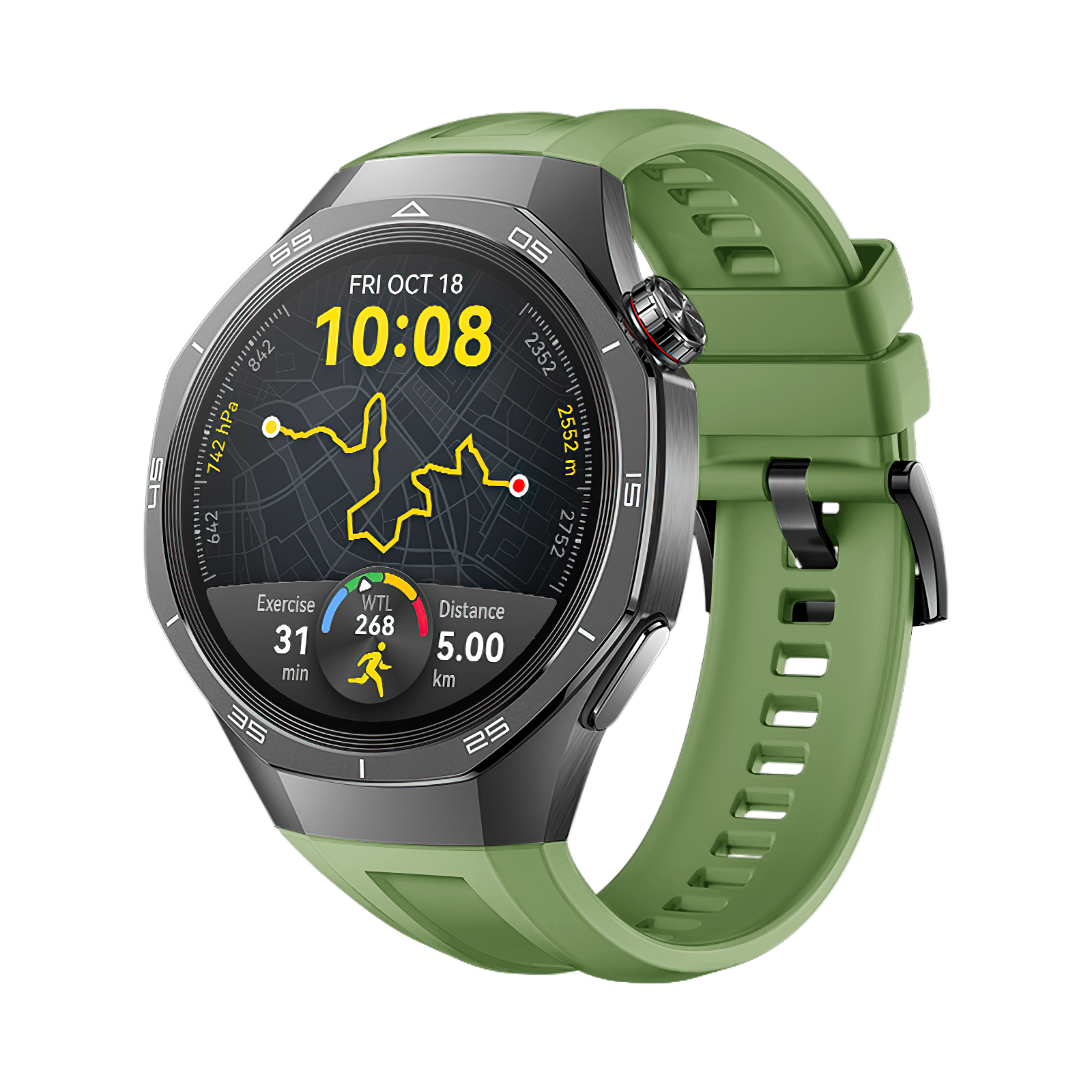 Silicone Strap For Huawei Watch GT5 Pro 46mm Watchband Bracelet For Huawei Watch GT5 Pro 46mm Smartwatch Wristband Accessories: Black Gray