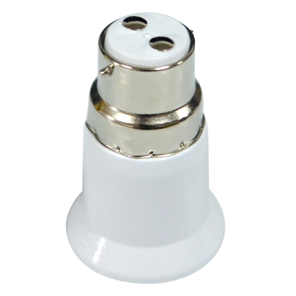 6 x Bajonet BC Cap B22 Om E27 ES Edison Schroef Lamp Lampvoet Socket Converter Extender Adapter Houder fitting 220-240V [