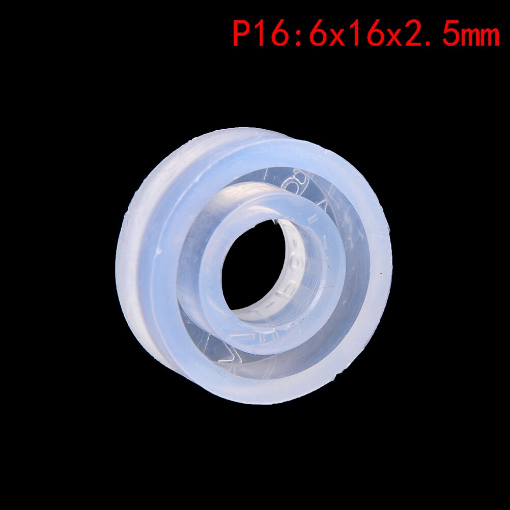 Diy siliconen ronde ringvorm, cirkelvormige siliconen mal voor ring, sieraden maken, transparante mal, epoxyhars mal: P16