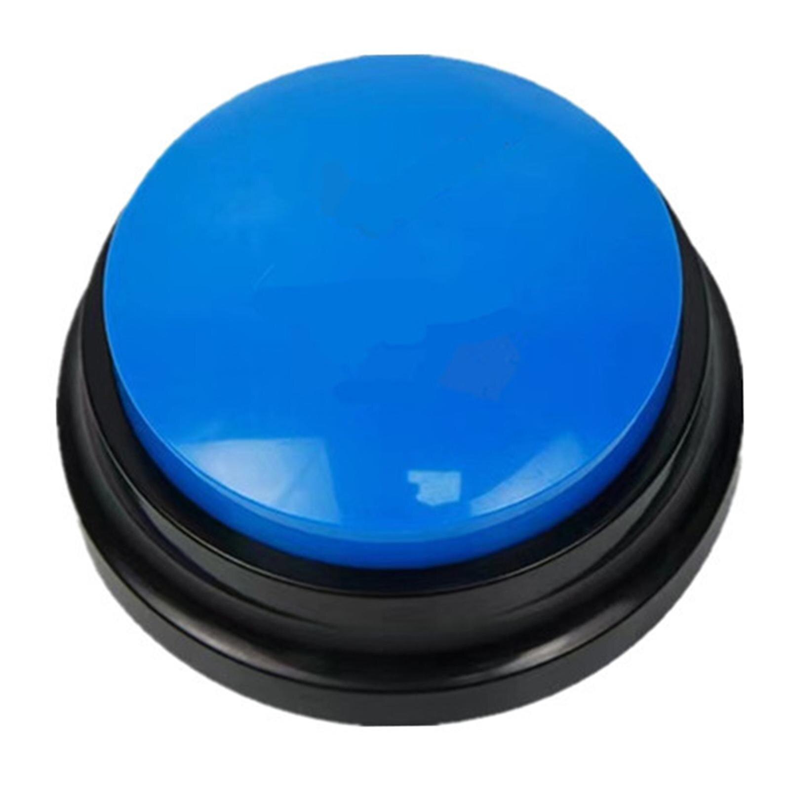 Praten Knop Antwoord Buzzers Prank Speelgoed Voor Pet Training Jongens Meisjes: Dark Blue