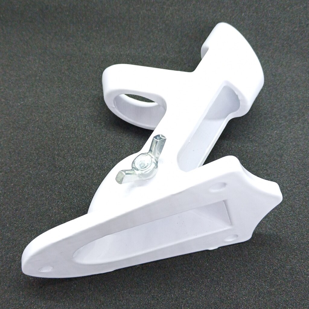 2-Position Flag Pole Holder Wall Mounting Bracket with Hardwares , Fit 1 inch Dia. Poles