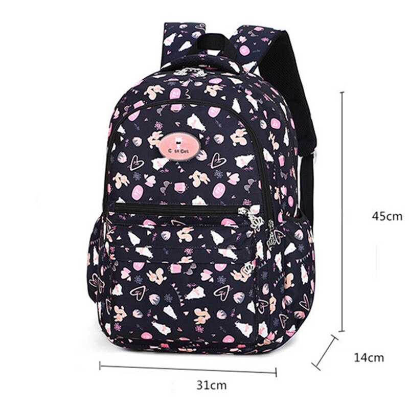 Enfants impression sacs à dos cartable étanche enfants sacs d'école pour filles sacs à dos scolaires durables enfants Mochila Infantil