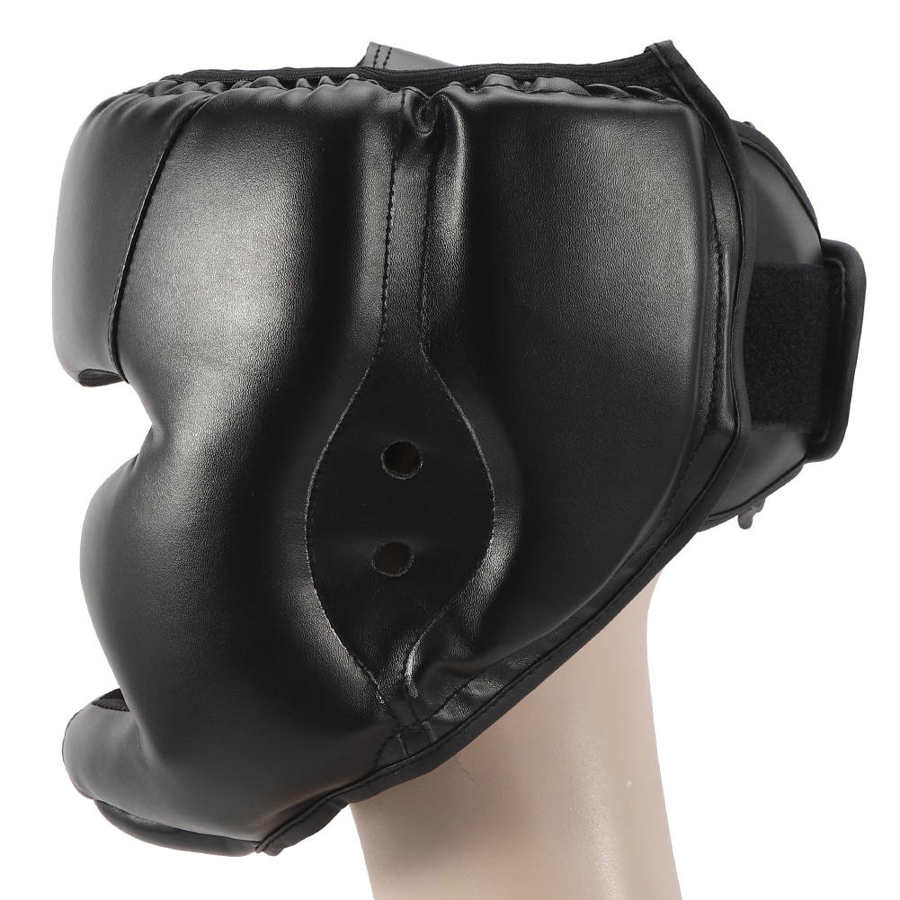 Adult/Children Boxing Helmet Enclosed Boxing Head Guard Helmet Sanda Muay Thai Fighting Protecting Equipment