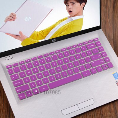 2017 nowy 14 cal Laptop klawiatura pokrywa Protector dla HP pavilion X360 14-BAxxxx / X360 14-BFxxxx serii Notebook skóry: Purple