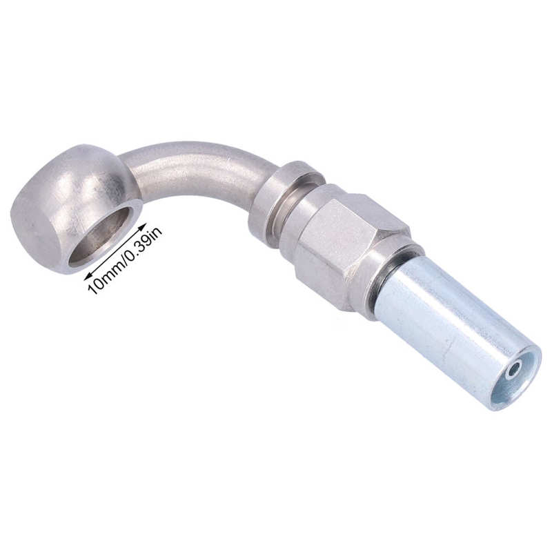 Raccord de Banjo pour ligne de frein, tuyau d'huile de moto, remplacement de 75 ° pour Ducati pour Modification