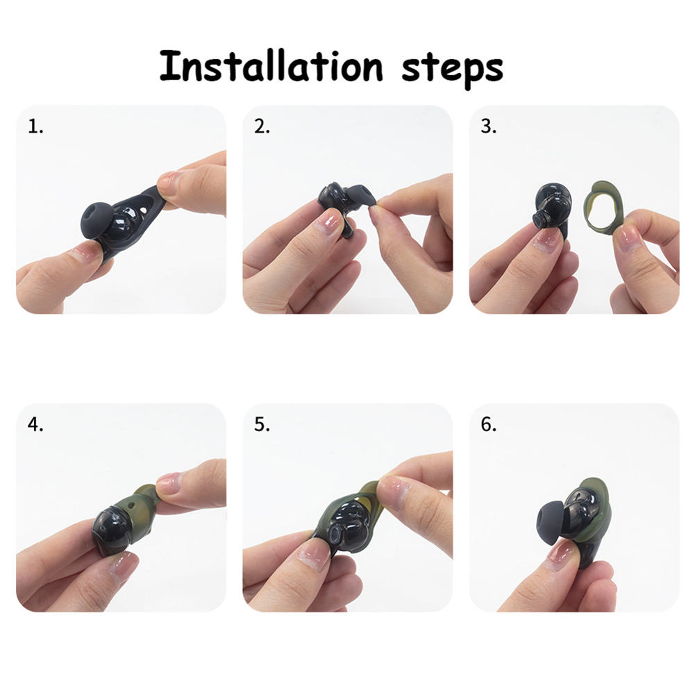 3 paires d'embouts d'oreille en Silicone, couvre-embouts antidérapants, accessoires réutilisables et lavables pour écouteurs Bose QuietComfort Ultra