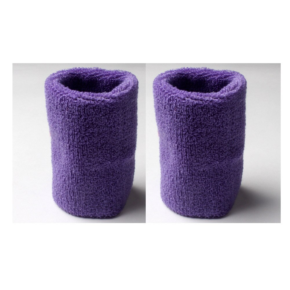 Training Zweetband Oefeningen Band 1 Paar Unisex Zweet-Absorberende Polyester: Paars / 10 8cm