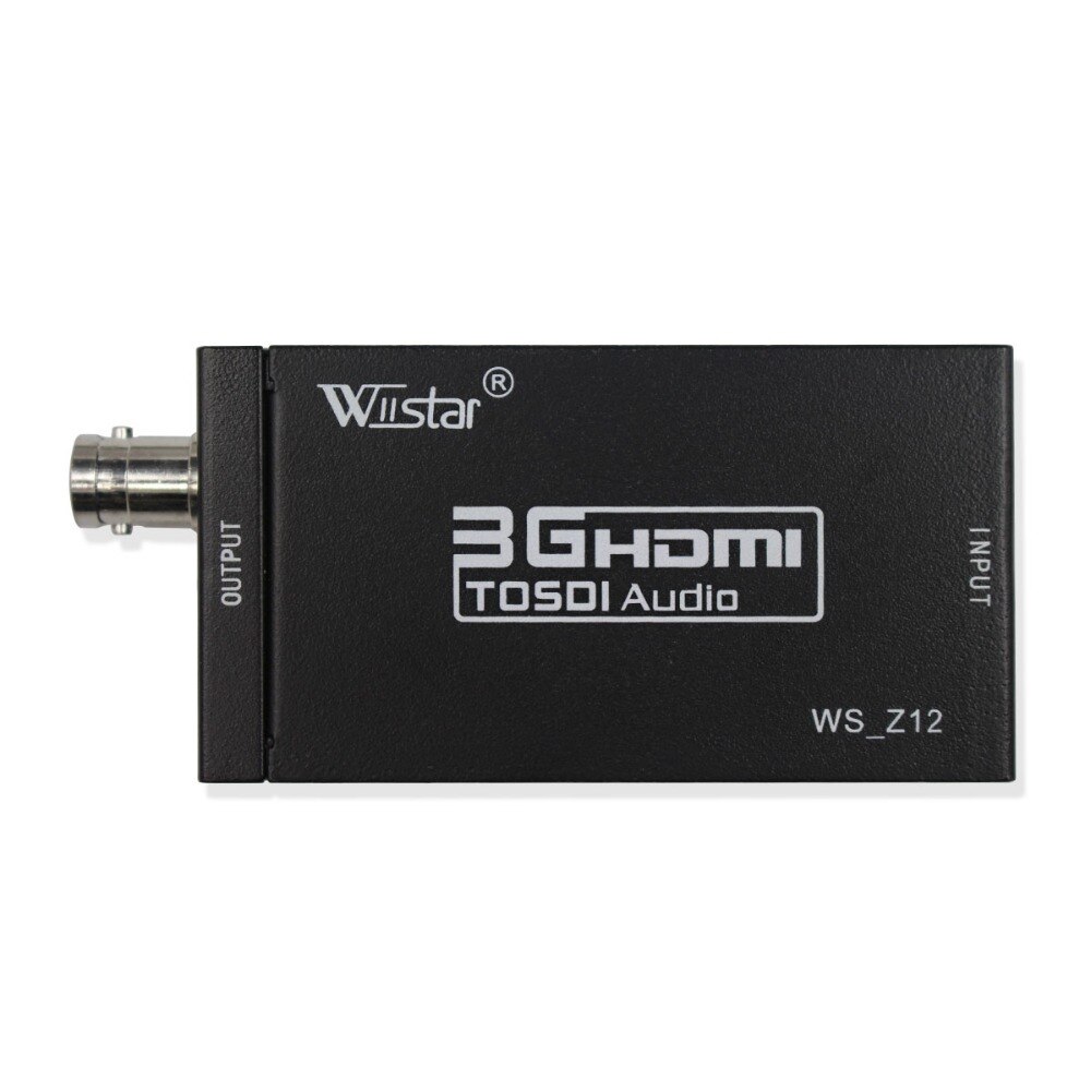 HDMI to SDI Converter Audio Video Adapter 720P 1080P HDMI to BNC Support SD HD 3G-SDI for Home Theater Cinema PC