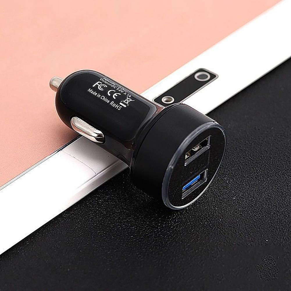 Hervorragendes usb-autoladegerät mit 3 in 1 datenkabel, effizientem und stabilem ladeadapter