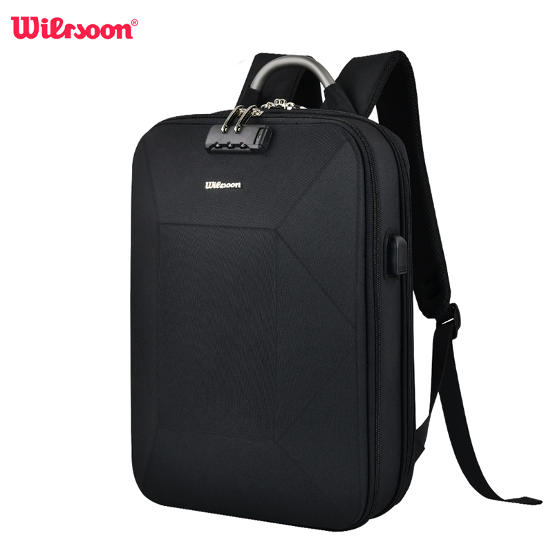 2022 WIERSOON Laptop Backpack Anti-theft Waterproof School Backpacks USB Charging Men Business Travel Bag Backpack