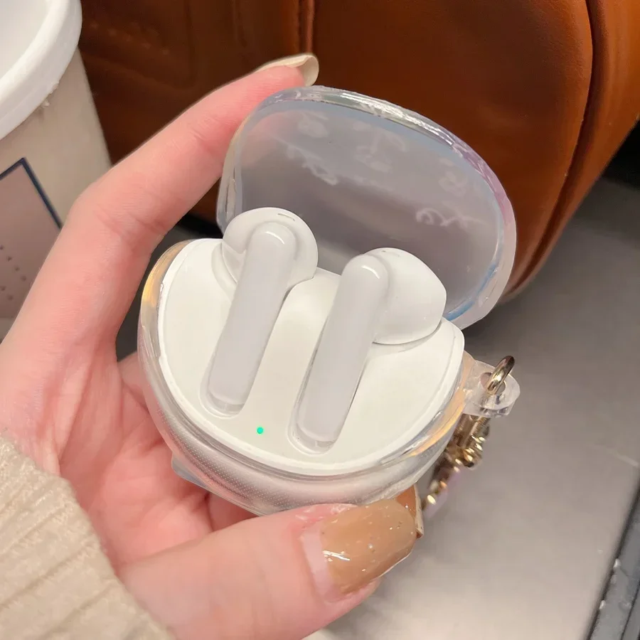 Voor OPPO Enco AIR 3/R2/r3 case mode Bloem Siliconen Transparante Oortelefoon Cover voor OPPO Enco R2 case